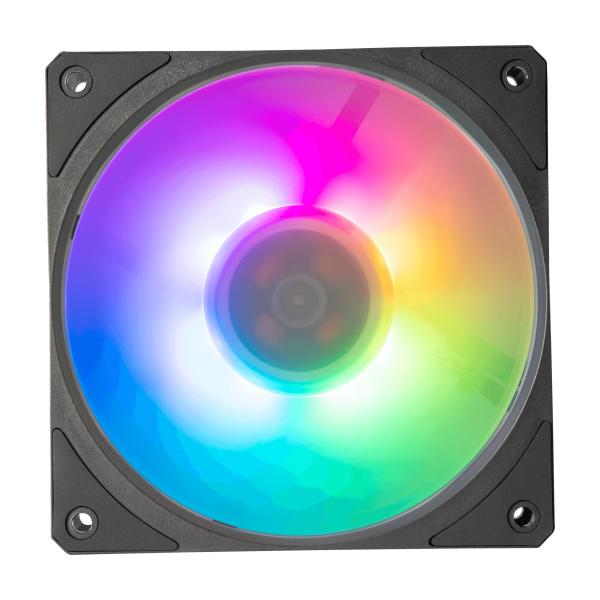 Load image into Gallery viewer, Cooler master mfz-m2dn-24np2-r1 mobius 120p argb, 120 mm, 2400 rpm, 30 db, 75.2 cfm, black