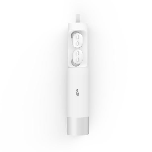 Load image into Gallery viewer, Silicon power sp5mwasybp81bt0w blast plug bp81 headset, wireless bluetooth 5.0, calls music, white