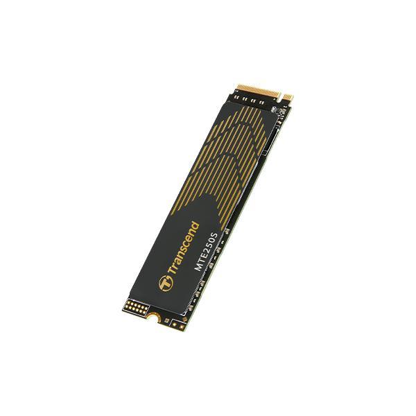 Load image into Gallery viewer, Transcend ts2tmte250s mte 250s, 2 tb, m.2 2280, pcie gen4x4, nvme, 3d tlc, w dram, heatsink