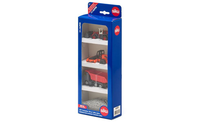 Load image into Gallery viewer, Siku 6329 geschenkset wegwerkers 4-delig