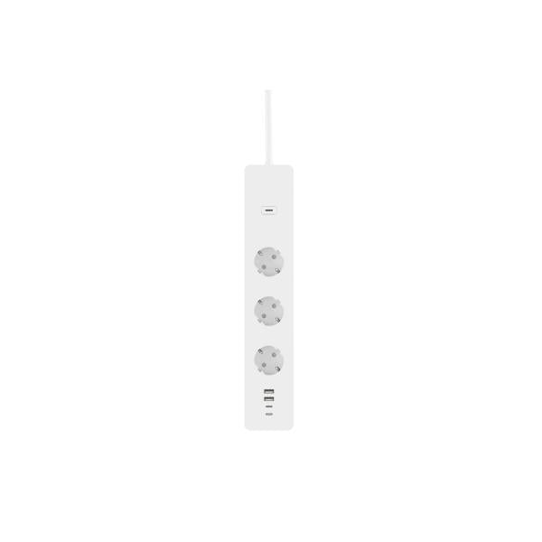 Load image into Gallery viewer, Woox r6132 smart powerstrip eu, schucko, 3680w, 16a, eee 802.11b g n wifi bluetooth 4.2