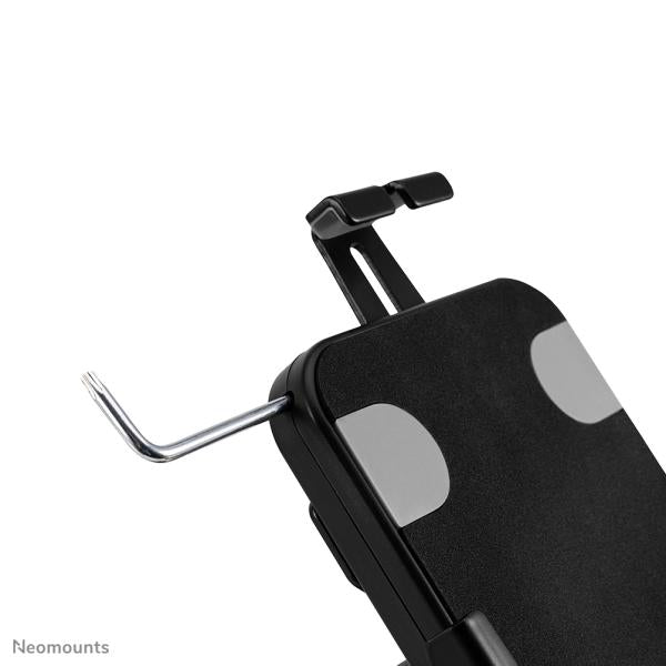 Load image into Gallery viewer, Neomounts wl15-625bl1 lockable universal wall mountable tablet casing for most tablets