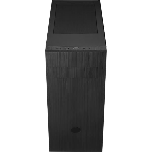 Load image into Gallery viewer, Cooler master mb600l2-kn5n-s00 mb600l v2 w odd, steel left panel, atx, black, midi-tower