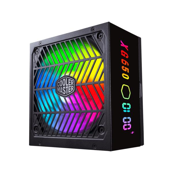 Load image into Gallery viewer, Cooler master mpg-6501-afbap-xeu xg650 platinum plus, 650w, atx, >92%, 135 mm, < 25 dba, 4x pcie 6+2