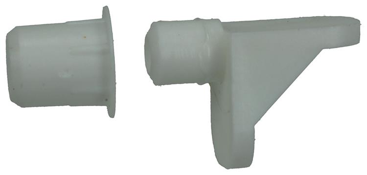 Laden Sie das Bild in Galerie -Viewer, Mack 1017029 - 10 plankdragers met huls wit | 5 stuks