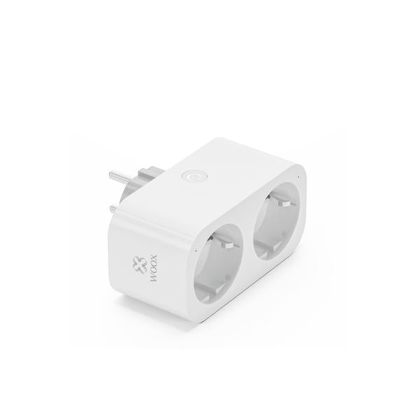Load image into Gallery viewer, Woox r6153 slimme dubbele stekker met energie meter en randaarde