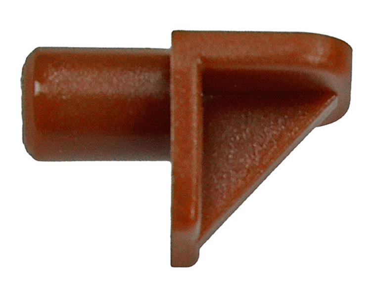 Afbeelding laden in galerijviewer, Mack 1015841 - 20 plankdragers kunststof bruin ø 6 mm | 5 stuks