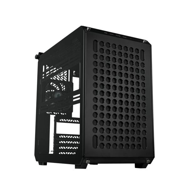 Load image into Gallery viewer, Cooler master q500-kgnn-s00 qube 500 flatpack, atx, midi-tower, glass window, usb 3.2 type-c, black