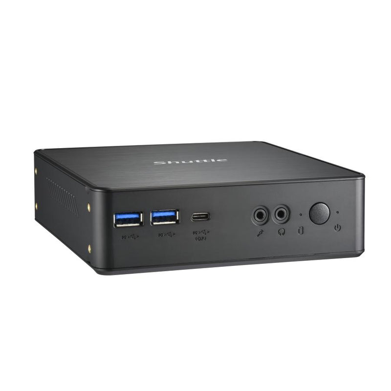 Load image into Gallery viewer, Shuttle nc40u5 xpc nano mini pc barebone, intel core i5-1235u, 6x usb3.2, 2x m.2, lan, 24 7, 65w
