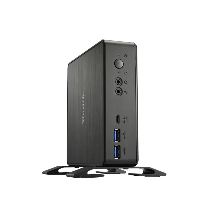 Load image into Gallery viewer, Shuttle nc40u5 xpc nano mini pc barebone, intel core i5-1235u, 6x usb3.2, 2x m.2, lan, 24 7, 65w