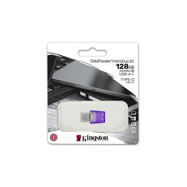 Load image into Gallery viewer, Kingston DataTraveler microDuo 3C 128 GB