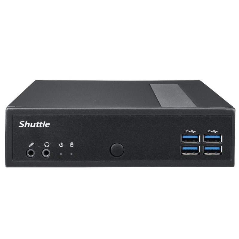 Load image into Gallery viewer, Shuttle dl30n slim barebone pc, 1.35l, iintel n100 fan, ddr5, 2x 2.5 gbe, hdmi 2.0b, 65w, 24 7