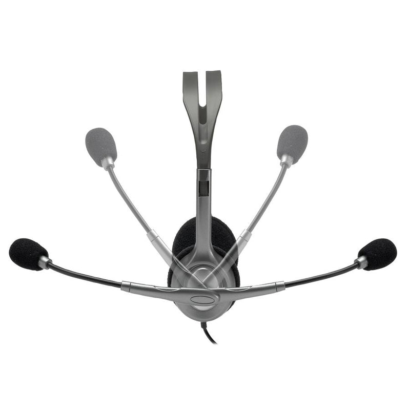 Load image into Gallery viewer, Logitech 981-000593 h111 stereo headset, wired, office call center, 20 - 20000 hz, headset, grey