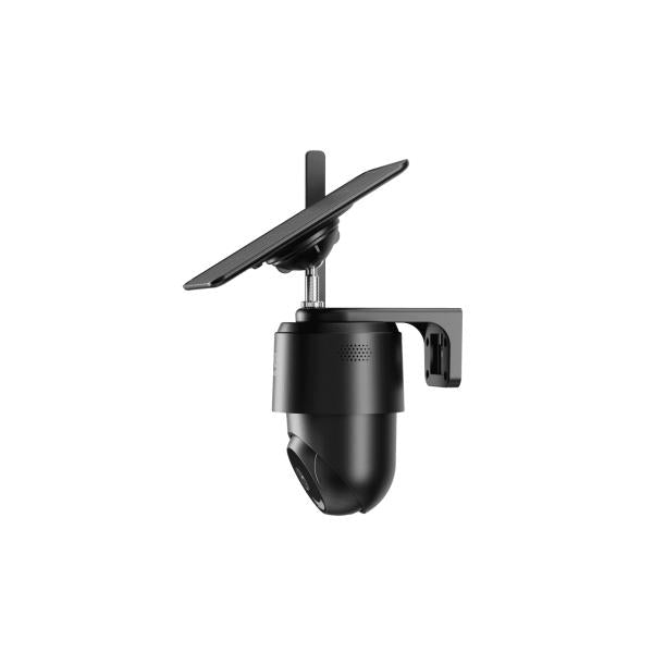 Load image into Gallery viewer, Woox r4250 smart 4g outdoor ptz camera with solar panel kit, 2mp, 1920x1080p, 4g lte-fdd, black