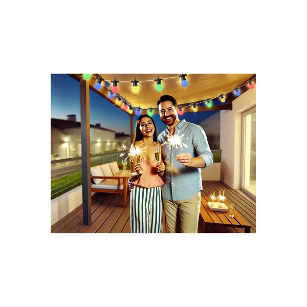 Load image into Gallery viewer, Woox r5195 smart decoratieve slinger 9m rgb+cct, google assistant amazon alexa, ip65