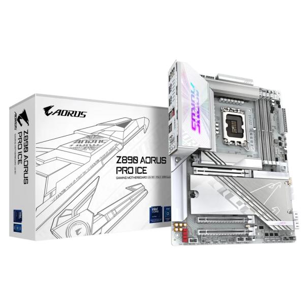 Load image into Gallery viewer, Gigabyte z890 aorus pro ice, atx, lga1851, intel® core™ ultra, 4x ddr5, 5 gbe, wi-fi 7, usb 4