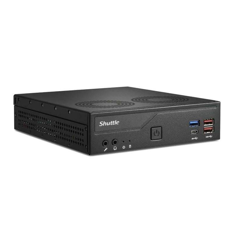 Load image into Gallery viewer, Shuttle dh770 mini pc barebone, 1.35l, lga 1700, intel h770, ddr5-sdram, 2x 2.5g lan, 2x m.2, 24 7