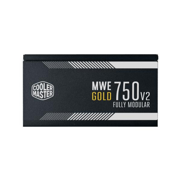 Load image into Gallery viewer, Cooler master mpe-7501-afaag-3eeu mwe gold 750 v2 atx3.1, 750w, 90% @typical, fully modular, 120mm