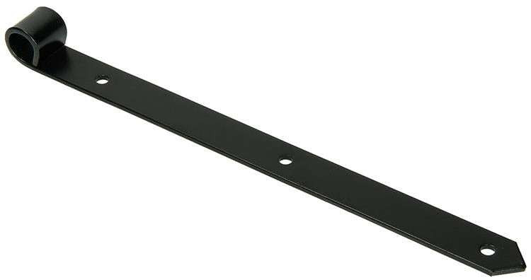 Afbeelding laden in galerijviewer, 1013639 - enkel luikscharnier zwart 35 cm dia 18 mm | 6 stuks