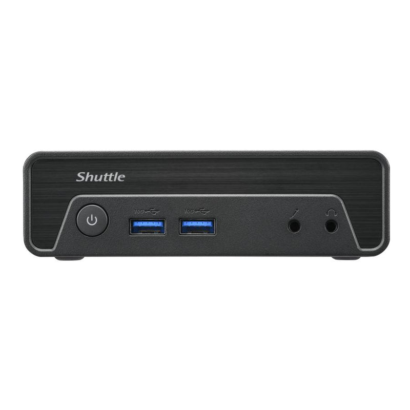 Load image into Gallery viewer, Shuttle ne10n nano pc, intel n 100 soc, ddr4, hdmi, dp, 6x usb, lan, fanless, 24 7, 65 w