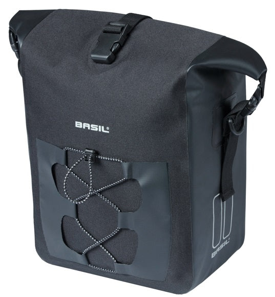 Load image into Gallery viewer, Basil tas navigator m enkel zwart | mik hooks | 15l