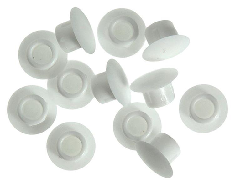 Afbeelding laden in galerijviewer, Mack 1014489 - 12 afdekkapjes wit ø 6 mm | 5 stuks