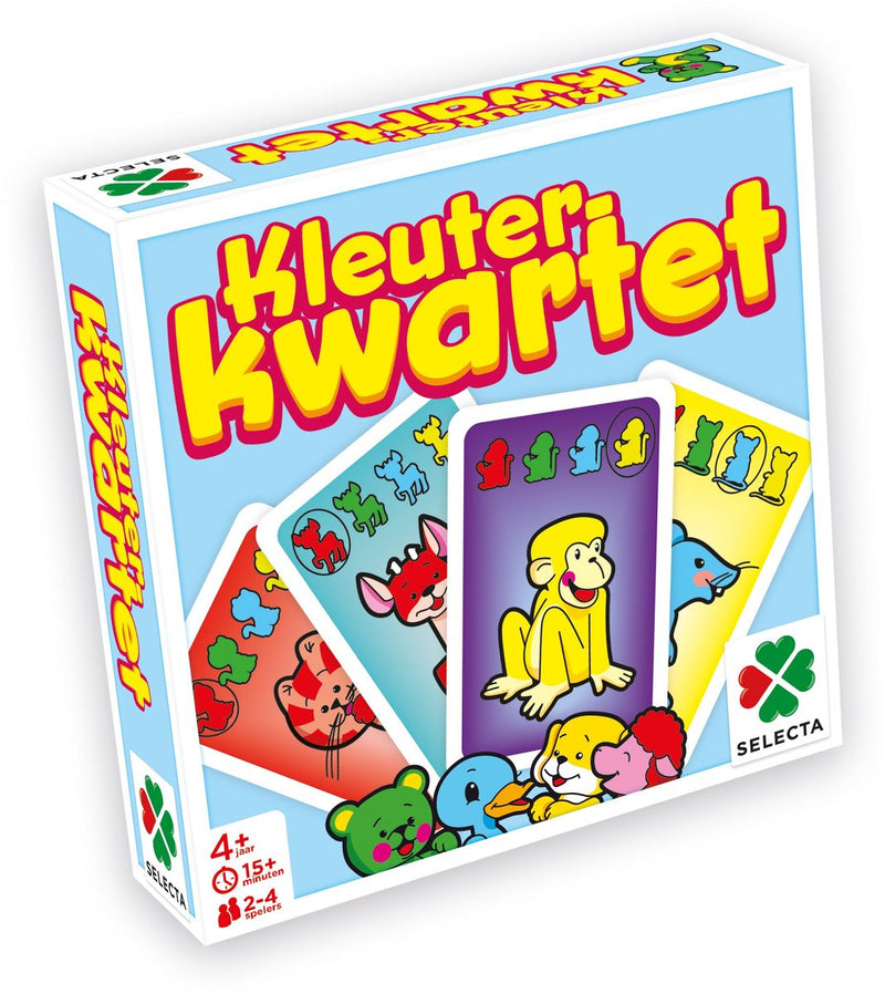 ギャラリービューアに画像をロードする, Tactic kleuter kwartet – kaartspel – kinderspel – vanaf 3 jaar – 2-4 spelers