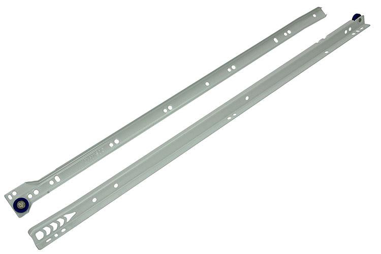 Afbeelding laden in galerijviewer, 1013693 - paar rolladegeleiders wit 25kg 60cm | 5 stuks