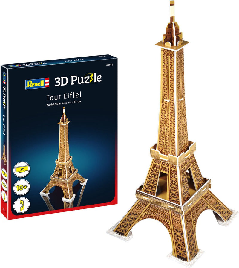 Afbeelding laden in galerijviewer, Revell puzzel - 00111 eiffel tower 3d puzzel