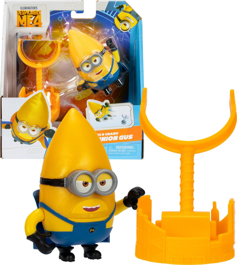 Afbeelding laden in galerijviewer, Moose toys despicable me 4 - launch crash mega minion gus - actiefiguur