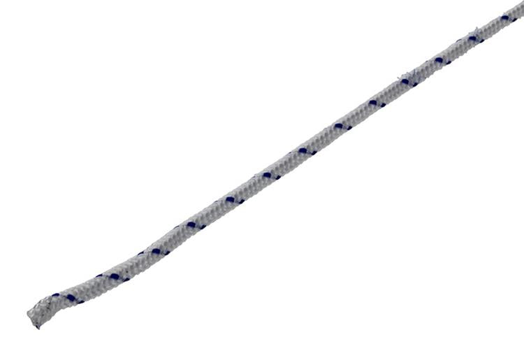 Afbeelding laden in galerijviewer, Mack 1014930 - pp gevlochten wit blauw streng2mm 20m | 5 stuks