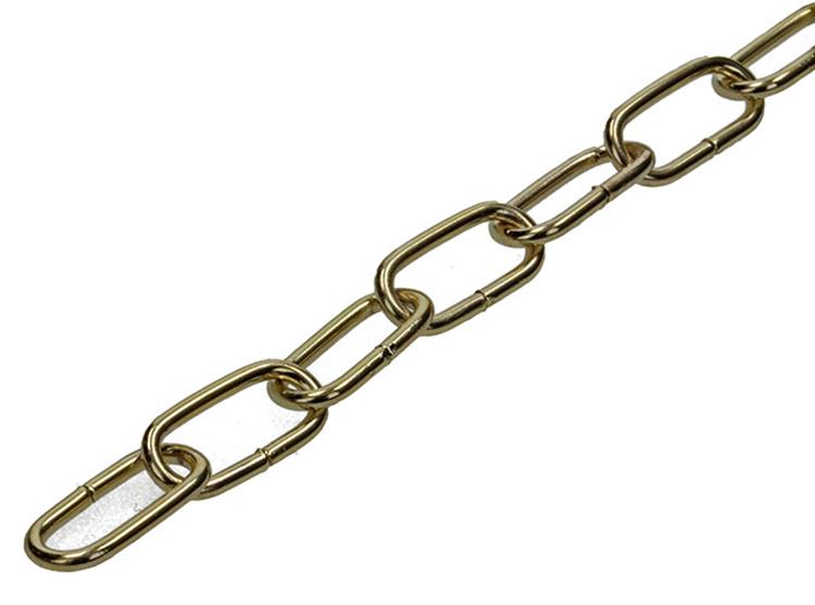 Afbeelding laden in galerijviewer, Mack 1015128 - sierketting vermessingd ø 2mm l 16mm 2m | 5 stuks