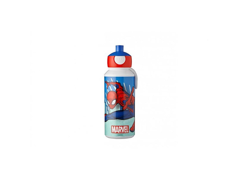 Afbeelding laden in galerijviewer, Mepal pop-up drinkfles campus - 400 ml - sluit goed af - drinkbeker voor kinderen - spiderman