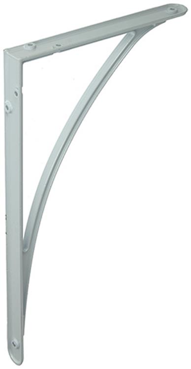Laden Sie das Bild in Galerie -Viewer, 1015319 - versterkte konzool alu wit 350x200 mm | 6 stuks