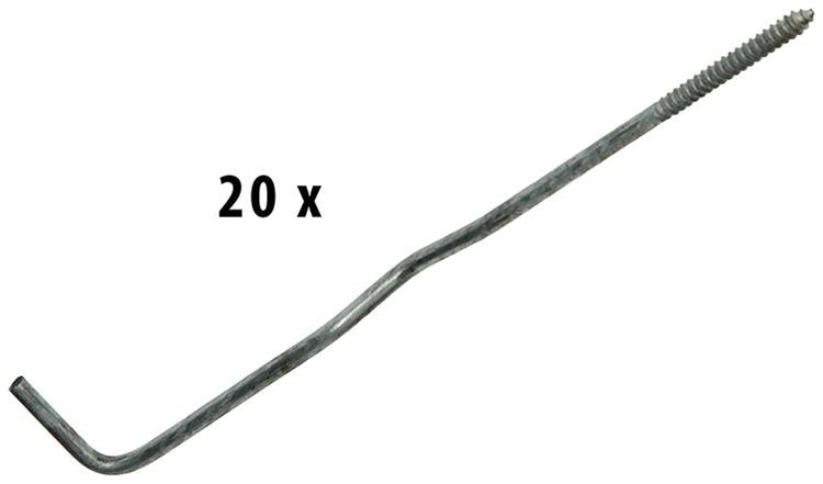 Afbeelding laden in galerijviewer, Mack 1013970 - 20 spouwankers verzinkt 180x40x4mm | 5 stuks