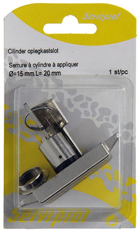 Afbeelding laden in galerijviewer, Mack 1014018 - cilinder oplegkastslot ø 15 mm l20 mm | 5 stuks