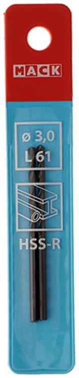 Afbeelding laden in galerijviewer, Mack 1018179 - universeelboor hss r ø 3,0 x 61 mm 2st | 5 stuks