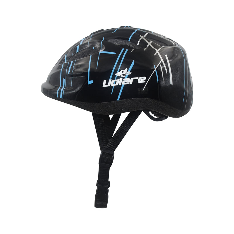 Load image into Gallery viewer, Volare fietshelm - kids - zwart - 47-51 cm