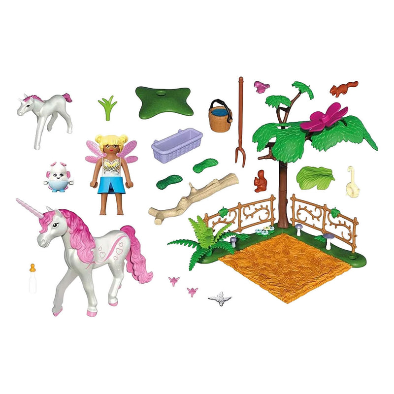 Chargez l'image dans la visionneuse de la galerie, Playmobil magische eenhoornstal voor moeder en veulen - 7184