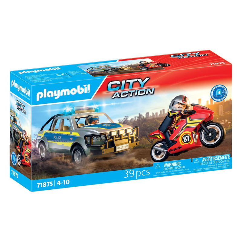 ギャラリービューアに画像をロードする, Playmobil city action achtervolging met politie-ophaaldienst - 71876