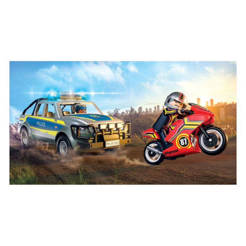 ギャラリービューアに画像をロードする, Playmobil city action achtervolging met politie-ophaaldienst - 71876