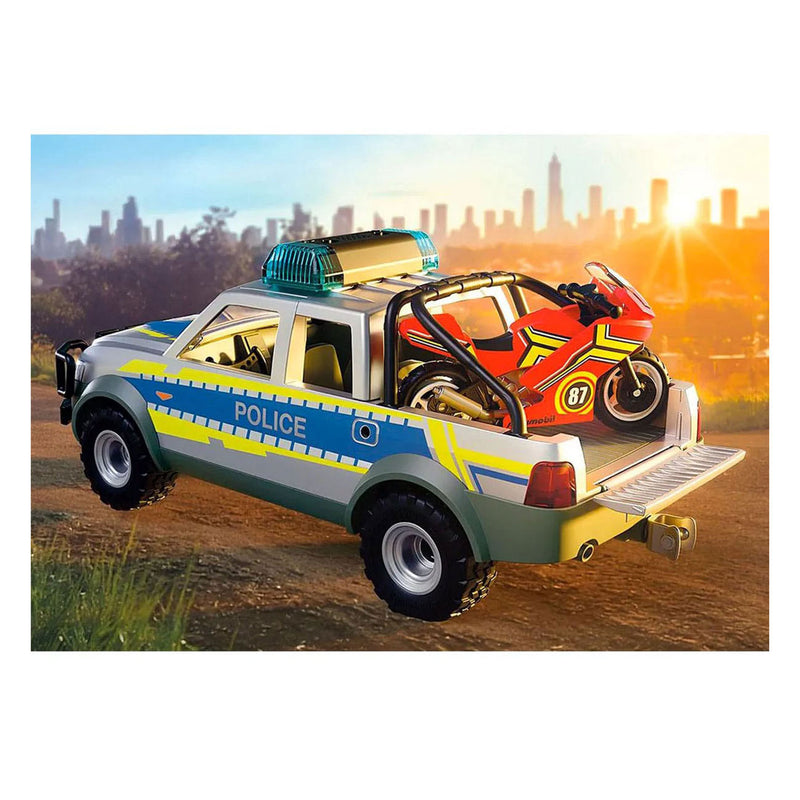 ギャラリービューアに画像をロードする, Playmobil city action achtervolging met politie-ophaaldienst - 71876