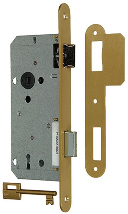 Afbeelding laden in galerijviewer, Yale 1019066 - 1 insteekslot vermessingd a1390 2ag bb 50mm | 3 stuks