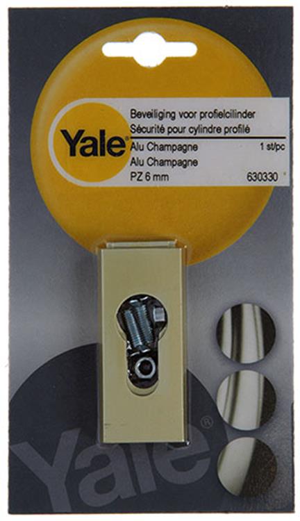 Afbeelding laden in galerijviewer, Yale 1019113 - 1 beveiliging profielcil.pz 6mm aluchamp | 2 stuks