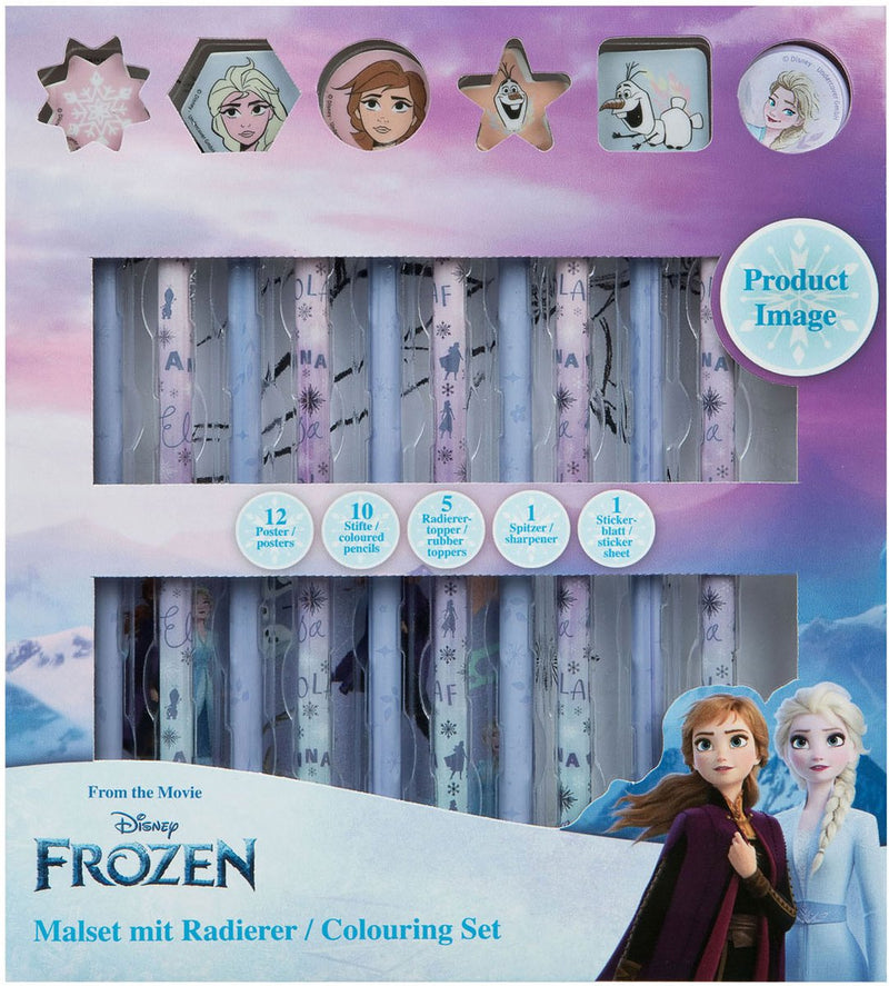 Chargez l'image dans la visionneuse de la galerie, Undercover kleurset met gummen frozen, 29dlg.