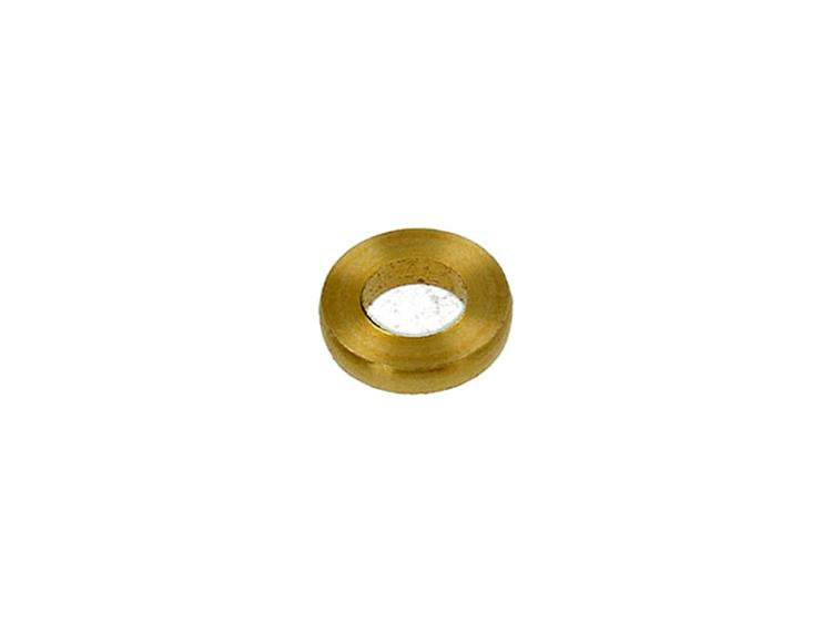 Afbeelding laden in galerijviewer, Yale 1019169 - 12 ringen voor paumellen messing 8,2x15x3mm | 5 stuks