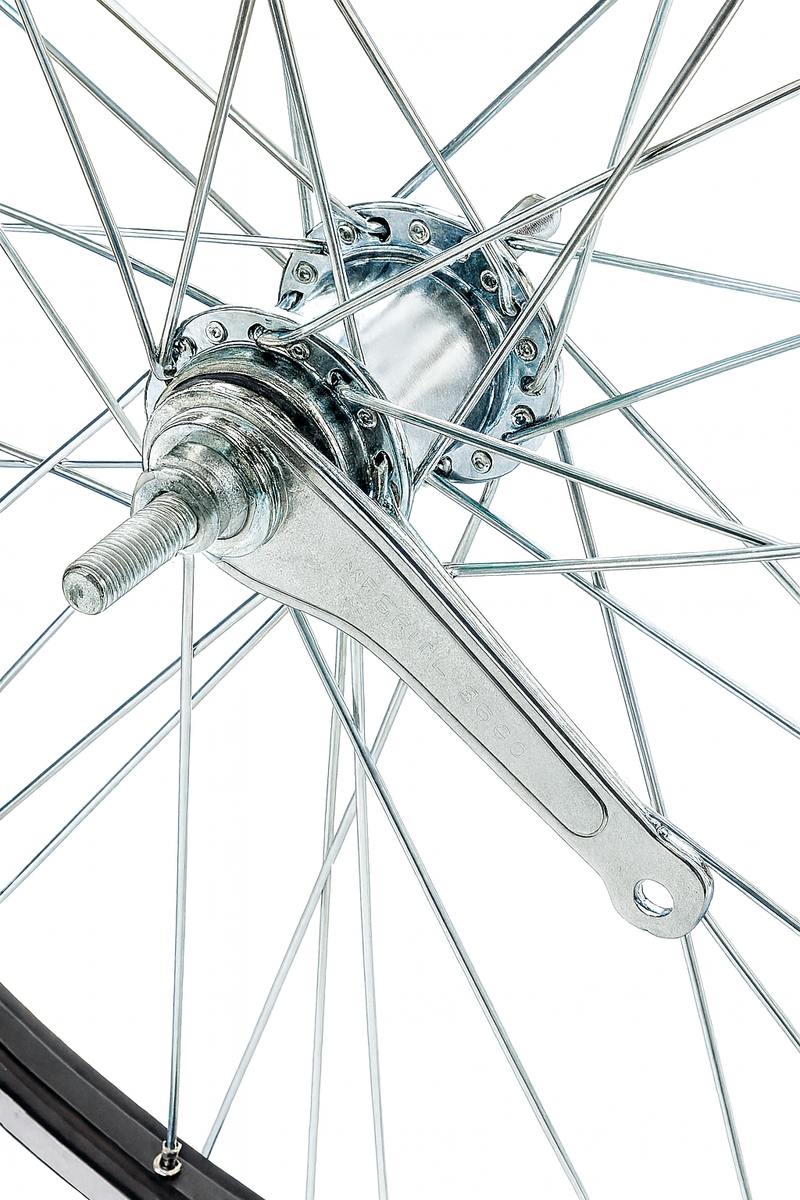 Afbeelding laden in galerijviewer, Shimano achterwiel 28 x 1 4 zac 19 met remnaaf - zwart