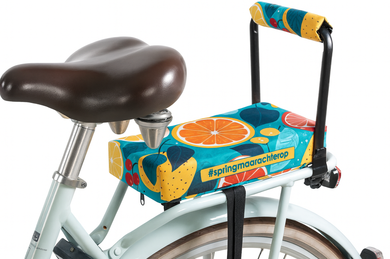 Load image into Gallery viewer, Nietverkeerd actie pakket zit je lekker - fruit cocktail - zitje + rugsteun + rugsteunkussen