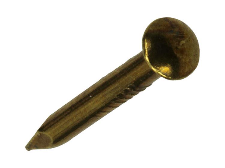 Afbeelding laden in galerijviewer, Mack 1017172 - nagel bolle kop messing 20 gr 1,8 x 18 mm | 10 stuks