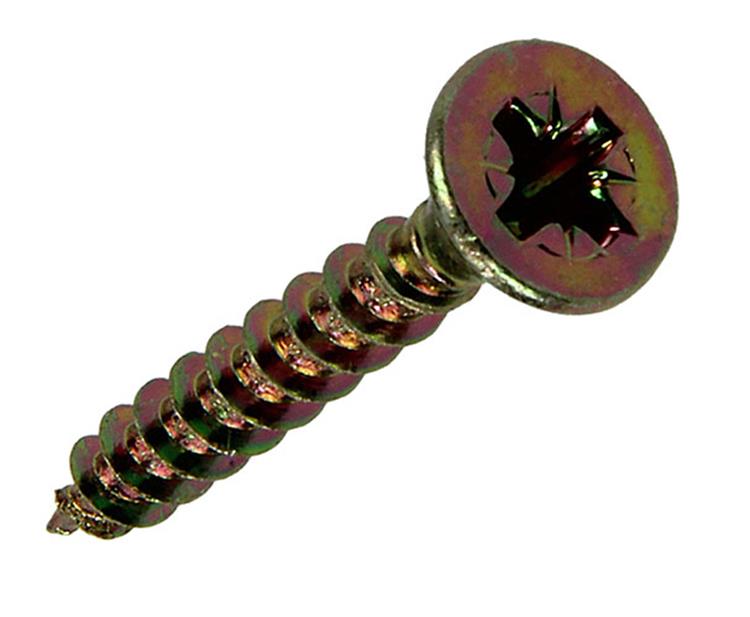 Afbeelding laden in galerijviewer, Mack 1017232 - spaanplaatschroef vz kop geelverz.25 st 4,0 x 25 mm | 10 stuks